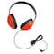 Califone Listening First Stereo Headphones, Red 2800RD - alternate 1